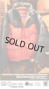 画像: JANSPORT  OLD "NAVY×ORANGE" DOWN JACKET