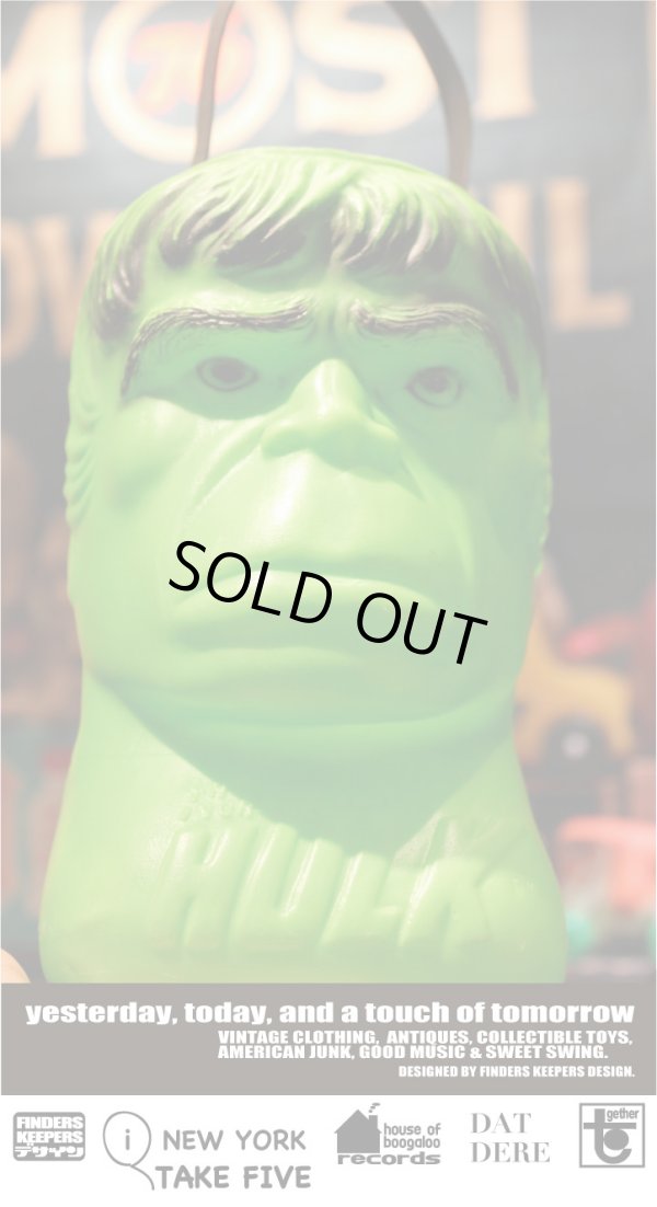 画像1: HULK 1979'S HALOWEEN BUCKET