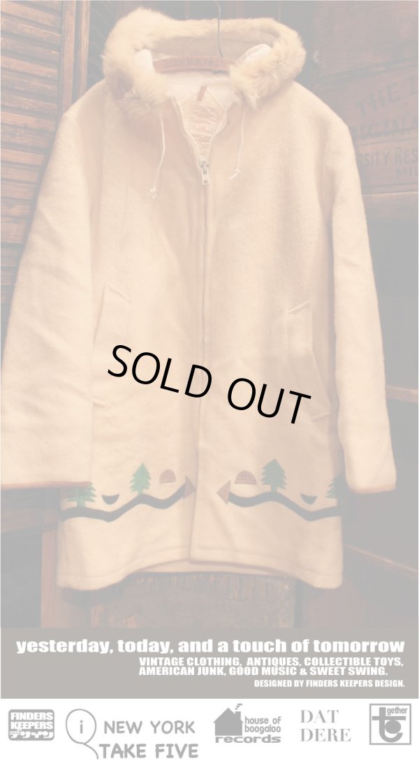 画像1: HUDSON'S BAY VINTAGE "WHITE"  ESKIMO JACKET