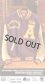 画像: SKOOKUM "A" LETTERED VARSITY JACKET