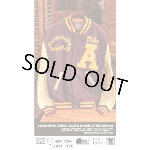 画像: SKOOKUM "A" LETTERED VARSITY JACKET