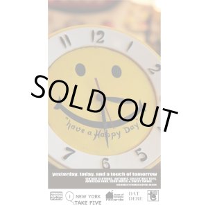 画像: SMILE VINTAGE "HAVE A HAPPY DAY" CLOCK