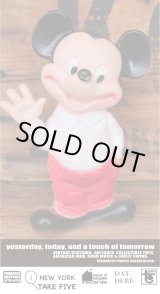 画像: MICKEY MOUSE 1960'S  SQUEEKY FIGURE