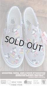 画像: MICKEY MOUSE × VANS "9.5" SLIP ON