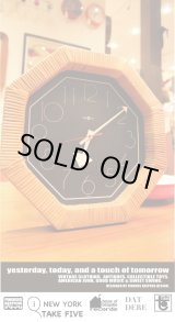 画像: HOWARD MILLER RATTAN "NELSON HAND" WALL CLOCK
