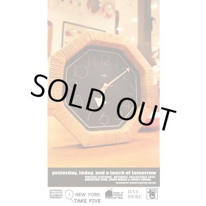 画像: HOWARD MILLER RATTAN "NELSON HAND" WALL CLOCK