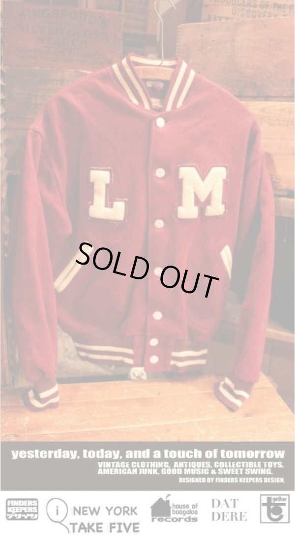 画像1: MITCHELL & NESS 1950'S LOWER MERION CREW JACKET