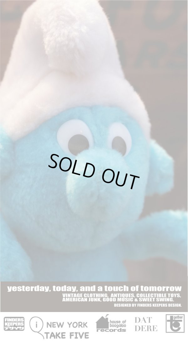 画像1: SMURF 1983 PLUSH DOLL