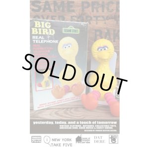 画像: SESAME STREET "BIG BIRD" D.STOCK TELEPHONE FIGURE