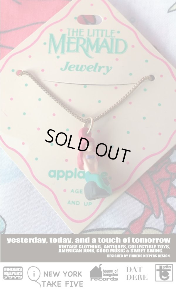 画像1: LITTLE MERMAID 1990'S D.STOCK NECKLACE