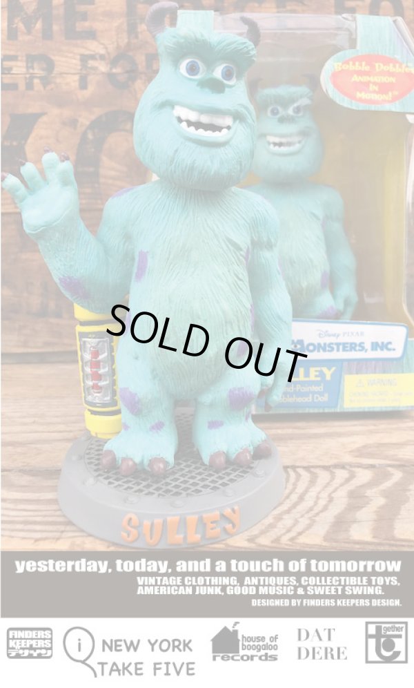画像1: MONSTERS INC "SULLEY" D.STOCK BOBBLEHEAD DOLL