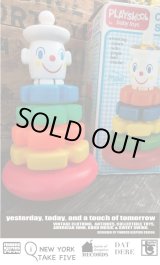 画像: PLAYSKOOL VINTAGE "CLOWN STACK" TOY