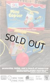 画像: FISHERPRICE VINTAGE "MINI COPTER" TOY