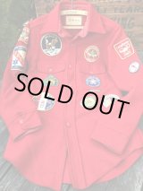 画像: MELTON 1970'S CRAZY!! PATCHED WOOL SHIRTS JACKET
