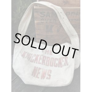 画像: THE KNICKERBOCKER NEWS VINTAGE NEWSPAPER BAG