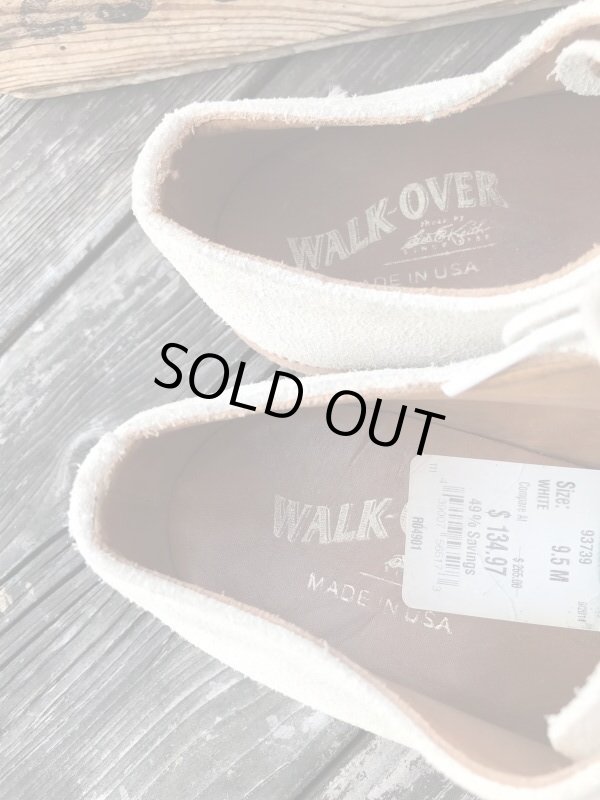 画像8: WALKOVER MADE IN USA"9 1/2" WHITE BUCKS