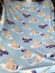 画像3: SNUGGLE BEAR VINTAGE TWIN FLAT SHEETS