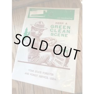 画像: SMOKEY BEAR 1970'S〜 "A" PLASTIC BAG
