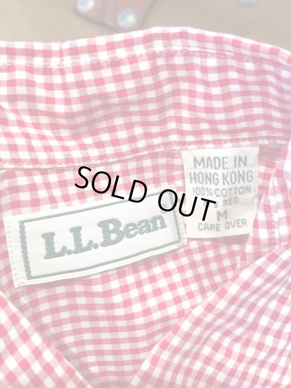 画像3: L.L.BEAN 1980'S "MADE IN HONG KONG" B.D.SHIRTS