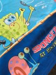 画像3: SPONGE BOB USED TWIN FLAT SHEETS