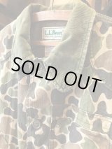 画像: L.L.BEAN VTG DUCK HUNTER CAMO HUNTING JACKET