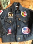 画像1: LEVI'S "HARLEY DAVIDSON'S PATCHED" KIDS VINTAGE DENIM JACKET