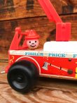 画像7: FISHER PRICE 1968'S FIRE TRUCK PULL TOY