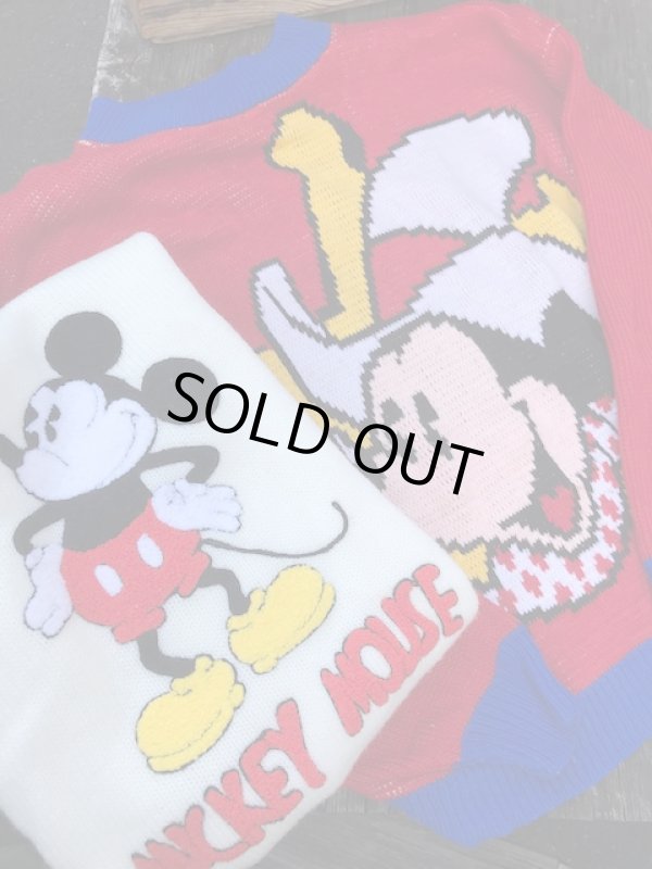 画像5: MICKEY MOUSE "COWBOY" VINTAGE SWEATER