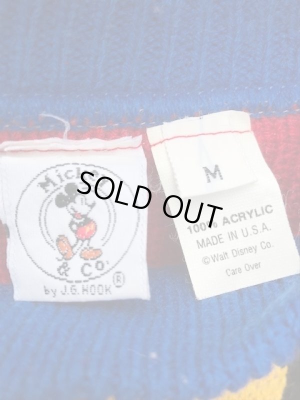 画像3: MICKEY MOUSE "COWBOY" VINTAGE SWEATER