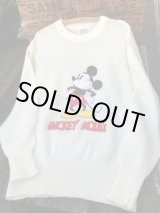 画像: MICKEY MOUSE "X-LARGE" VINTAGE SWEATER