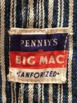 画像3: PENNEY'S "BIG MAC" 1950'S HICKORY STRIPE OVERALL