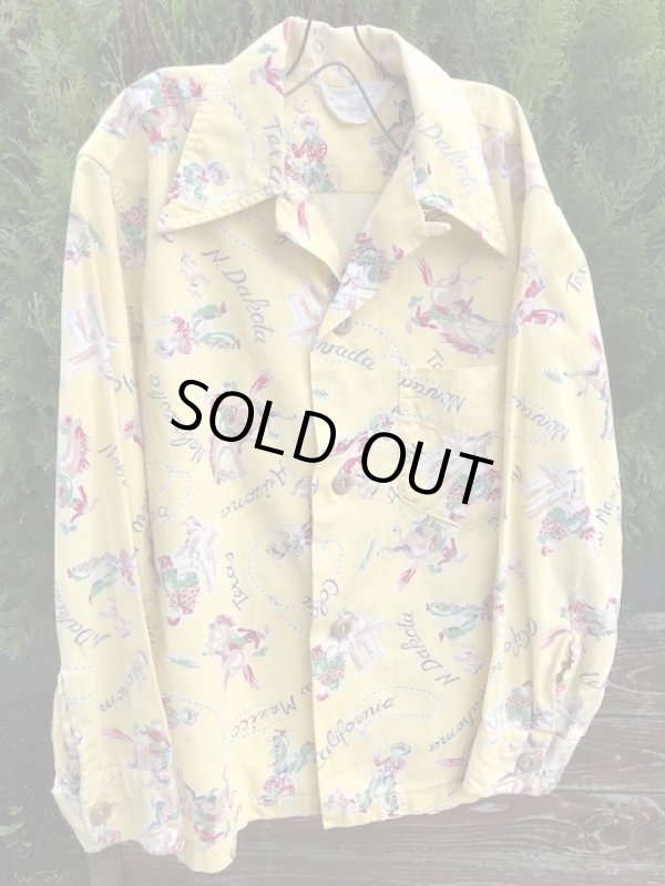 画像1: FRIUT OF THE LOOM 1950'S COWBOY SHIRTS