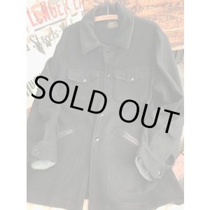 画像: SKOOKUM BLACK VINTAGE MACKINAW JACKET