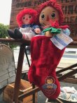 画像8: RAGGEDY ANN "CHRISTMAS STOCKING"BAS DE NOEL DOLL