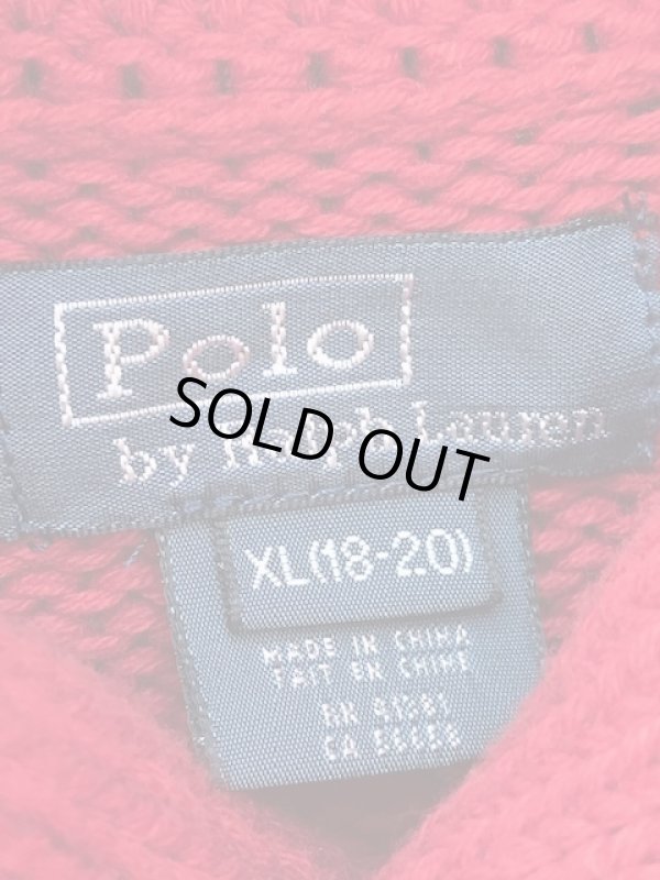 画像3: POLO RALPH LAUREN USED SHAWL COLLAR SWEATER