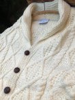 画像2: RITA CONDRON "MADE IN IRELAND" FISHERMAN CARDIGAN