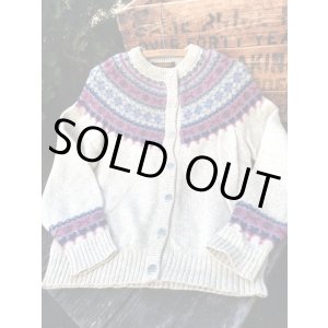 画像: EDDIE BAUER 1980'S KINIT CARDIGAN