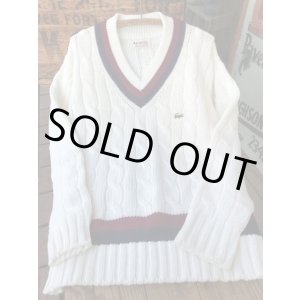画像: IZOD LACOSTE"MADE IN HONG KONG"VINTAGE SWEATER