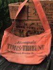 画像1: MINNEAPOLIS TIMES TRIBUNE 1940'S NEWSPAPER BAG