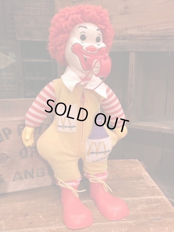 画像1: McDONALD'S 1978'S "RONALD McDONALD" DOLL