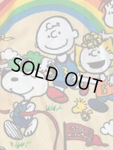 画像: PEANUTS VINTAGE CURTAIN FABRIC #1