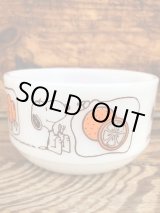 画像: FIRE KING SNOOPY 60~70'S "SWEETS" BOWL 