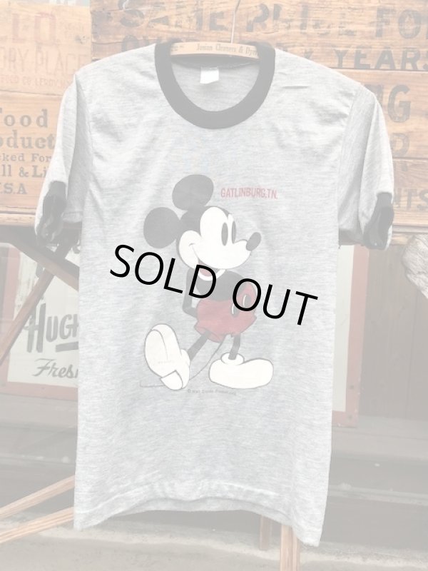 画像1: MICKEY MOUSE "GATLINBURG,TN"  VINTAGE T-SHIRTS