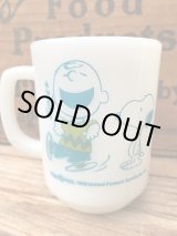 画像: FIRE KING SNOOPY 60~70'S "CHARLIE BROWN" MUG