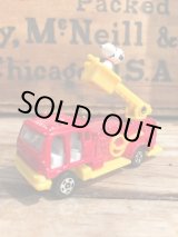 画像: SNOOPY 1970'S "AVIVA DIECAST LADDER FIRE TRUCK 