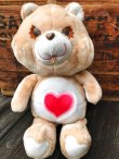画像1:  CARE BEARS  "TENDER HEART ♥BEAR" 1980'S LARGE DOLL 