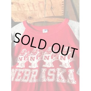 画像: NEBRASKA UNIVERSITY "MADE IN USA" VINTAGE T-SHIRTS 