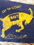 画像4: U.S. NAVY "GET'EM GOAT" 1950'S FELT BANNER