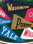 画像13: UNIVERSITY PENNANTS 1950'S METAL CAN