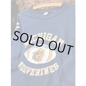 画像: UNIVERSITY OF MICHIGAN "WOLVERINES" VINTAGE T-SHIRTS 